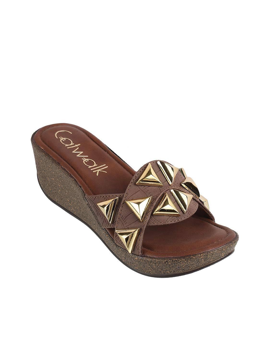 Women Embellished Wedges