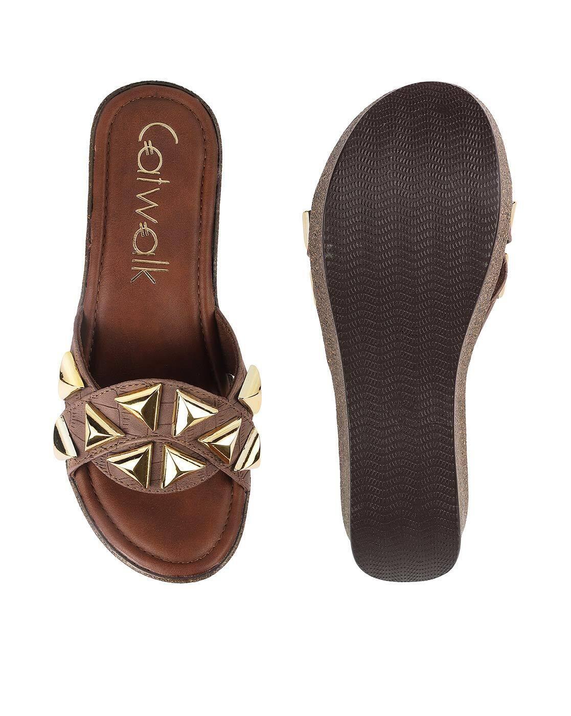 Women Embellished Wedges