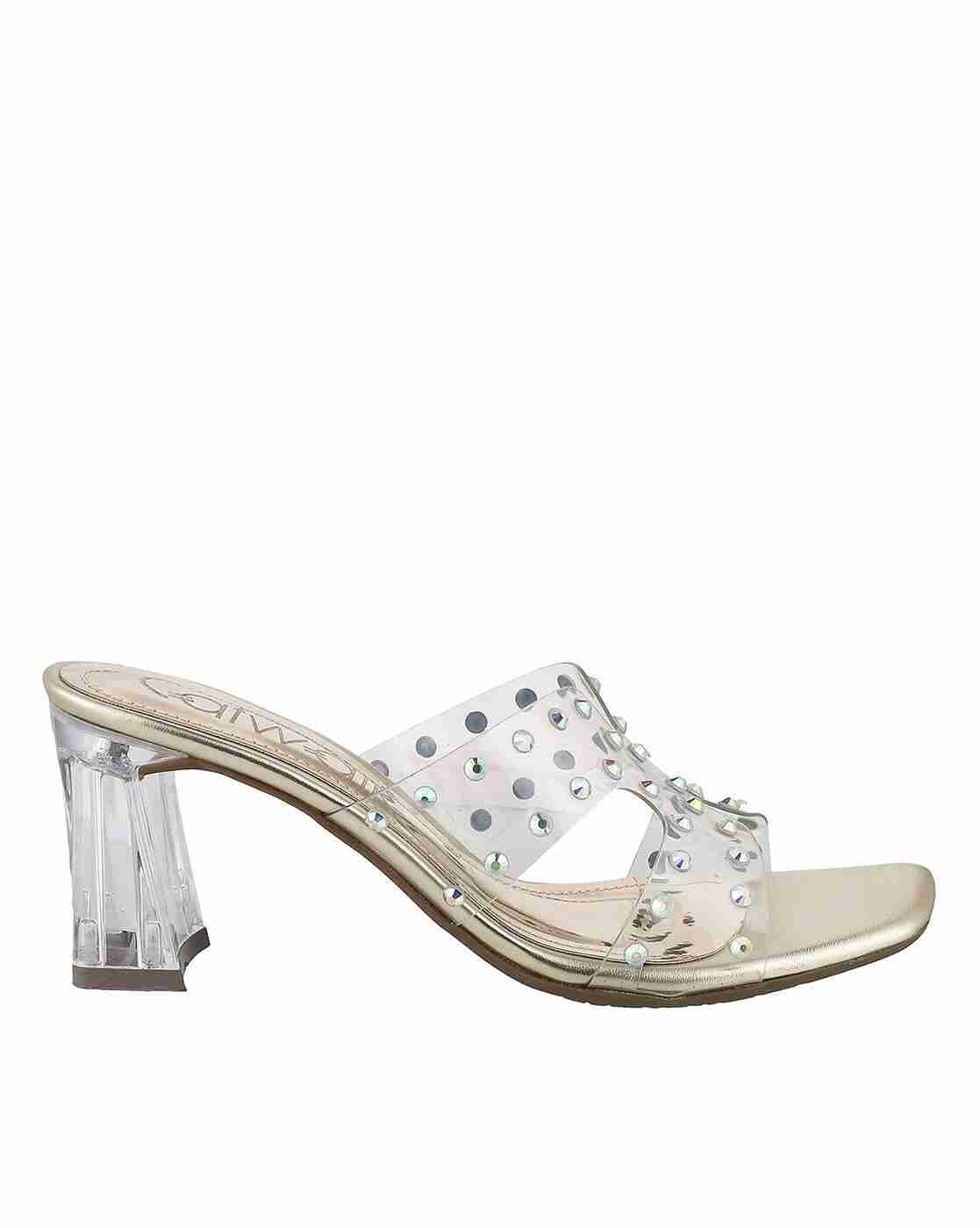Women Open-Toe Chunky-Heeled Sandals
