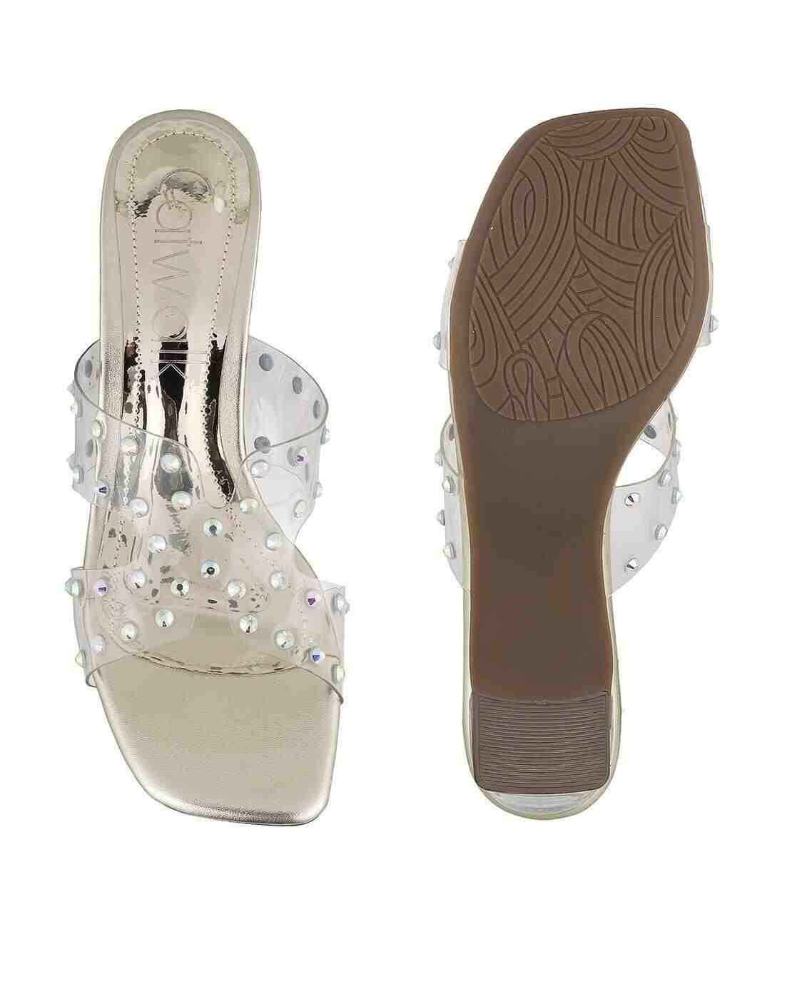 Women Open-Toe Chunky-Heeled Sandals