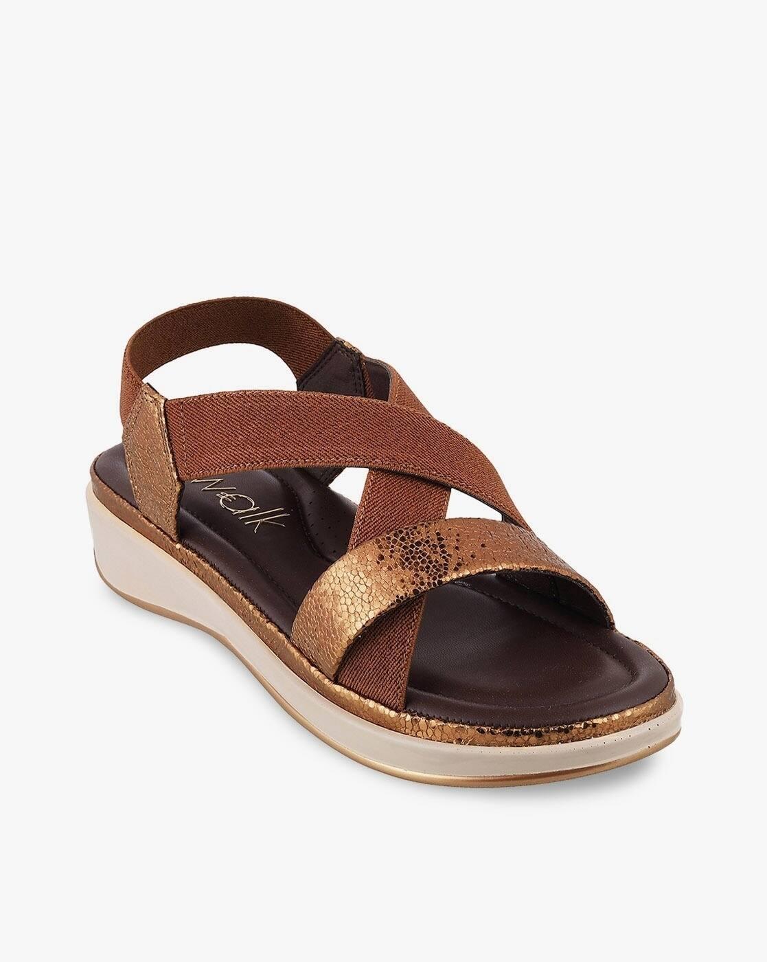 Women Round-Toe Slingback Platforms