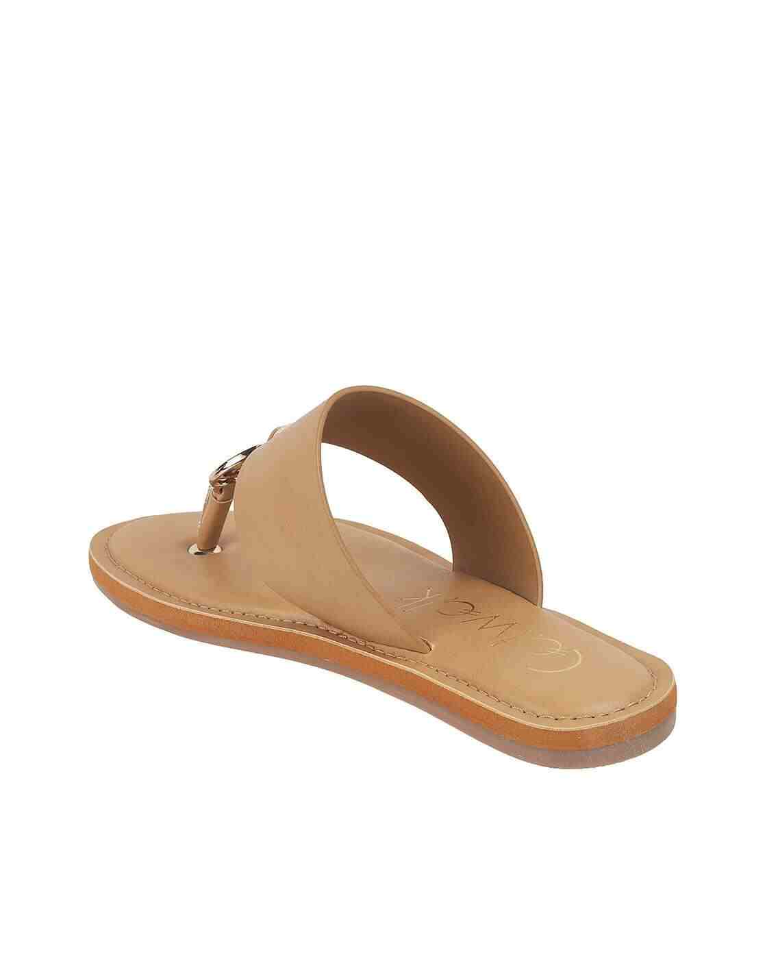 Women Round-Toe T-Strap Sandals