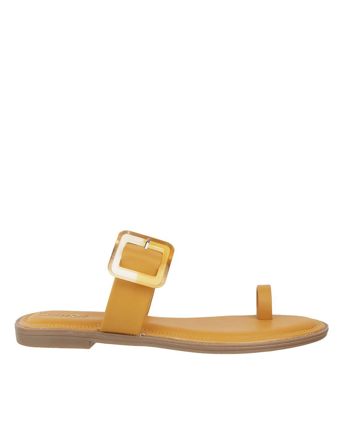 Women Toe-Ring Flat Sandals