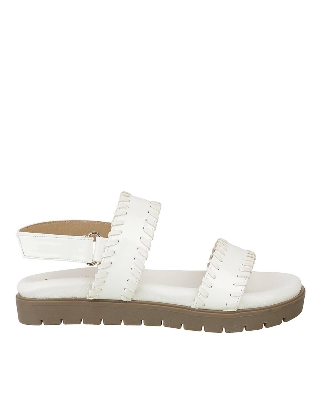 Women Double-Strap Slingback Platforms