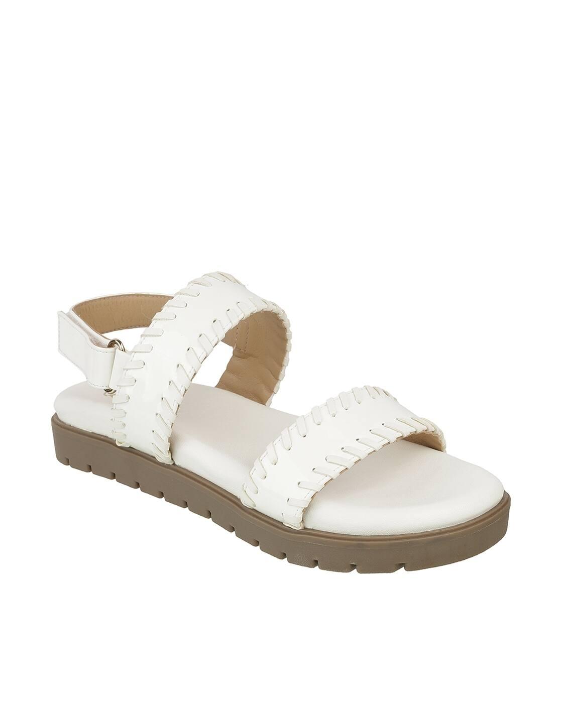 Women Double-Strap Slingback Platforms