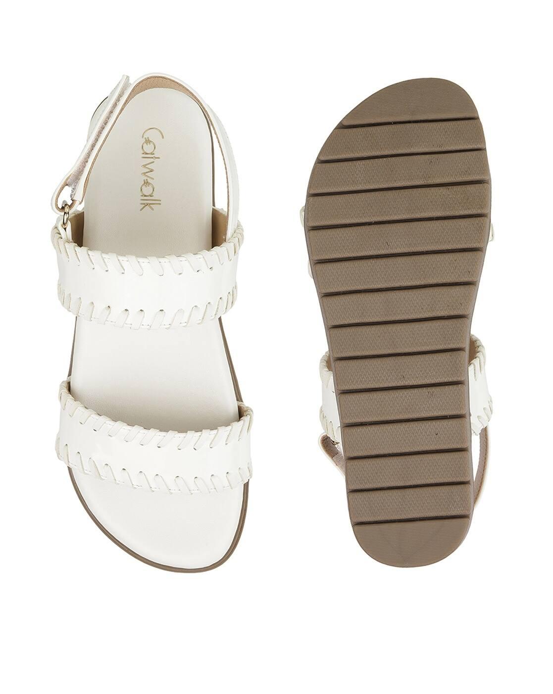 Women Double-Strap Slingback Platforms