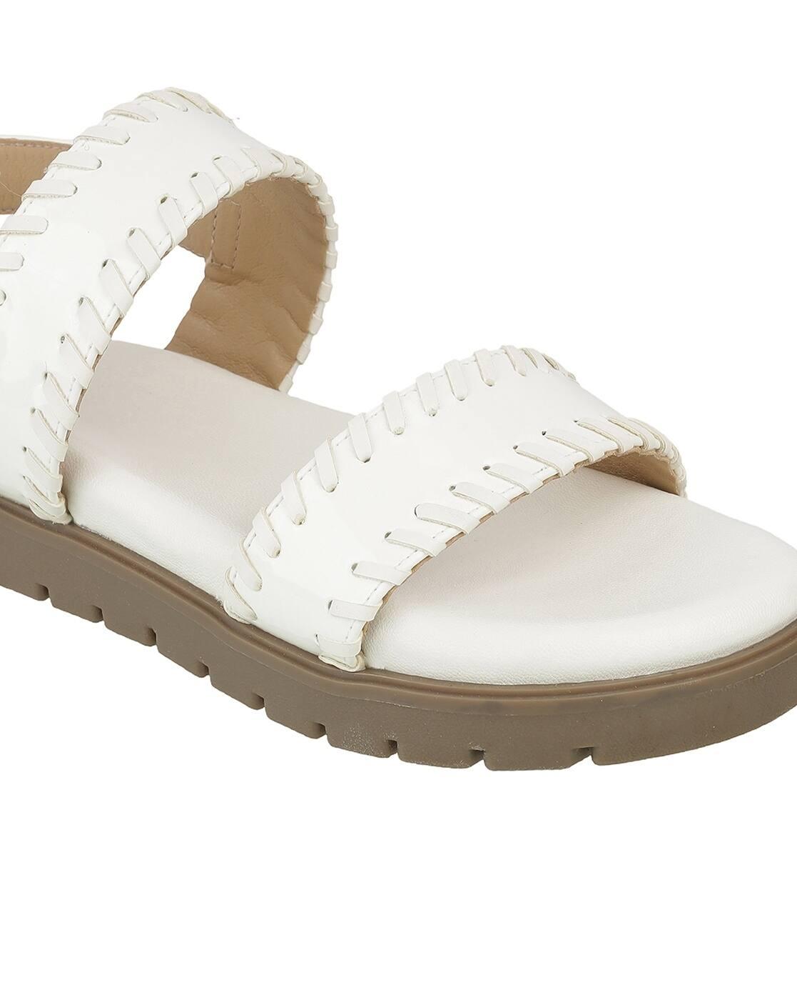 Women Double-Strap Slingback Platforms