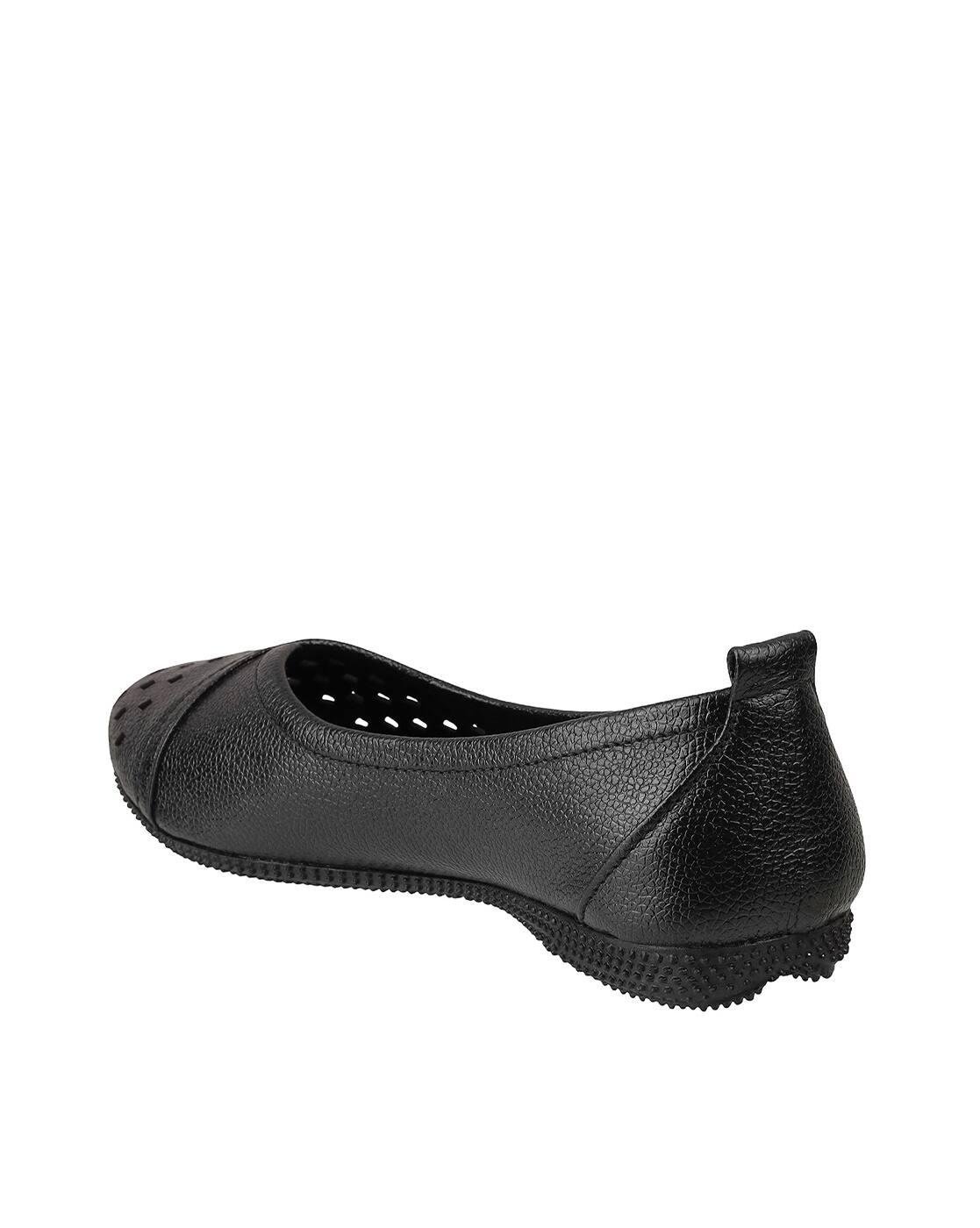 Women Laser-Cut Slip-On Ballerinas