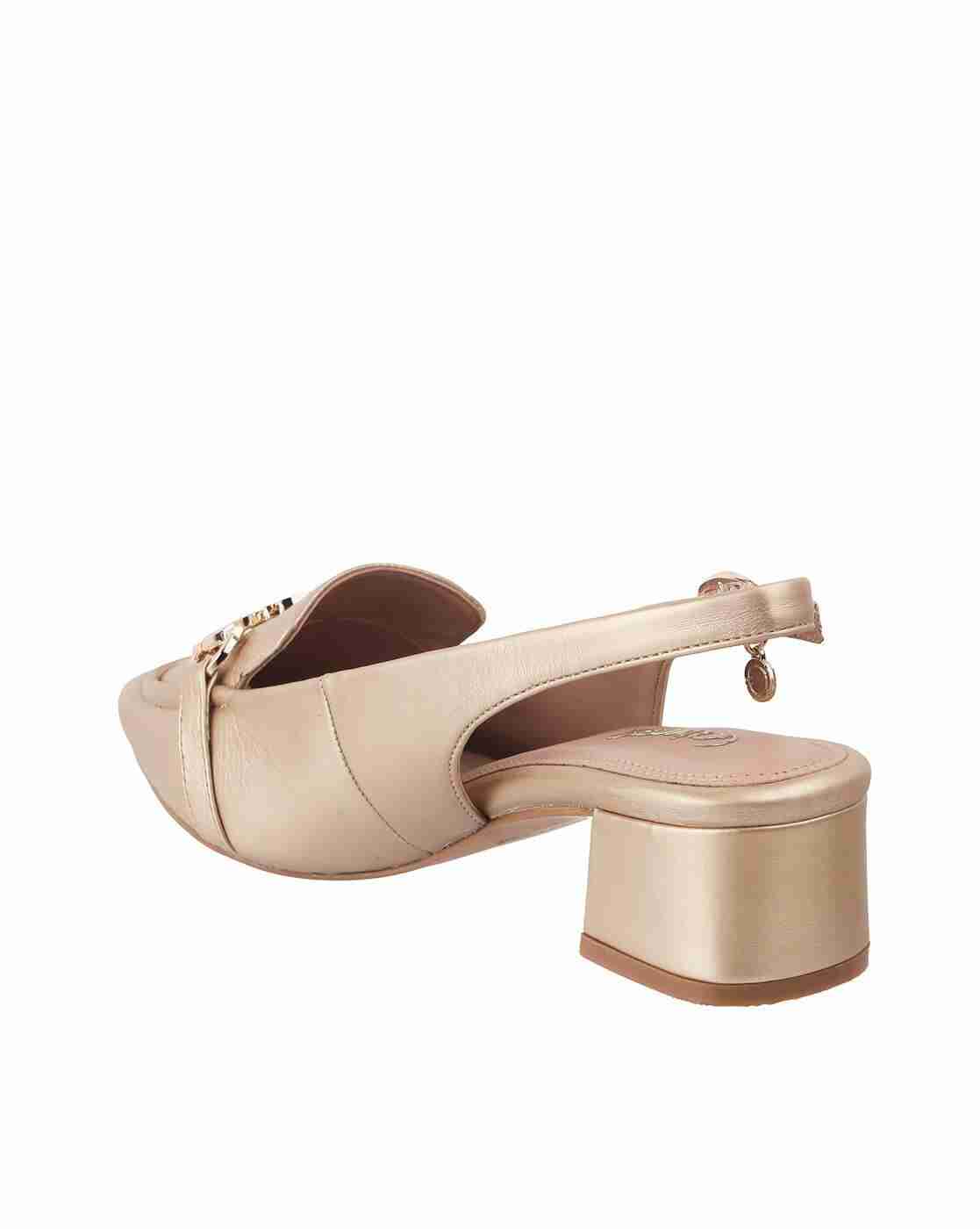 Women Heels Shoes with Rubber Sole
