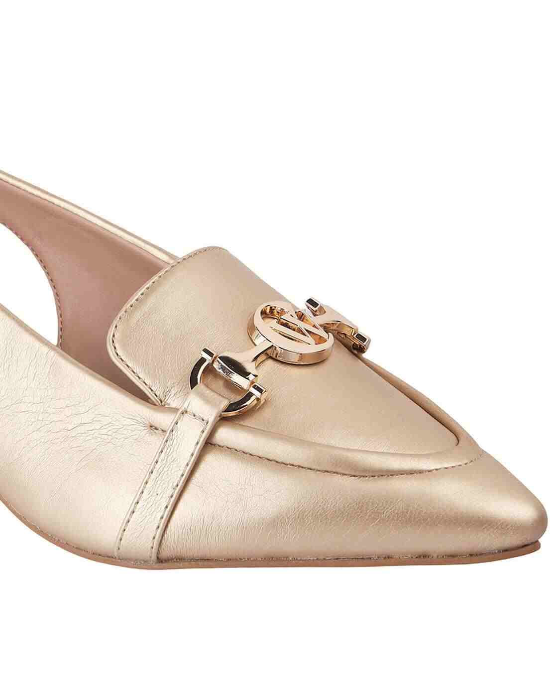 Women Heels Shoes with Rubber Sole