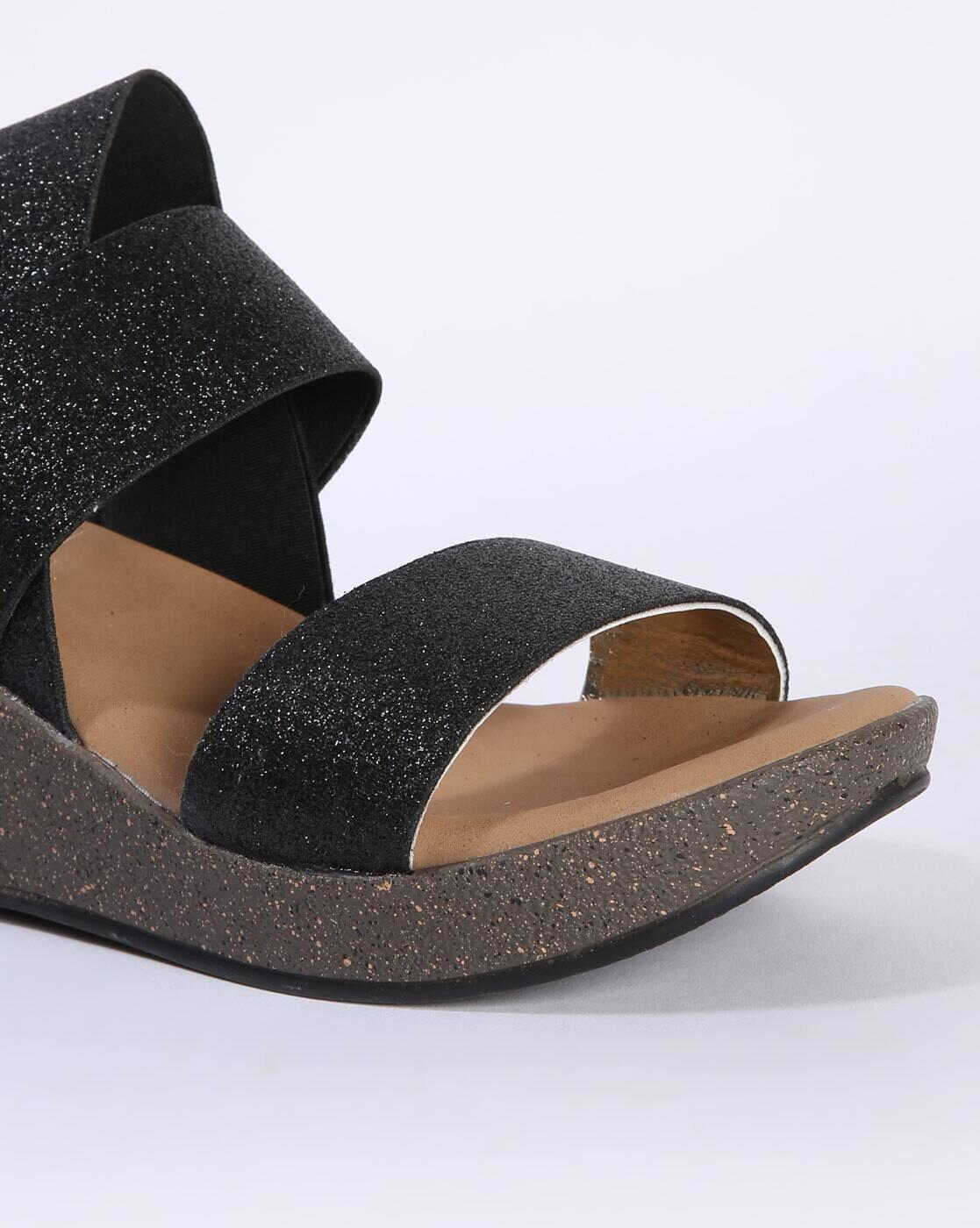 Dual-Strap Wedges with Slingback