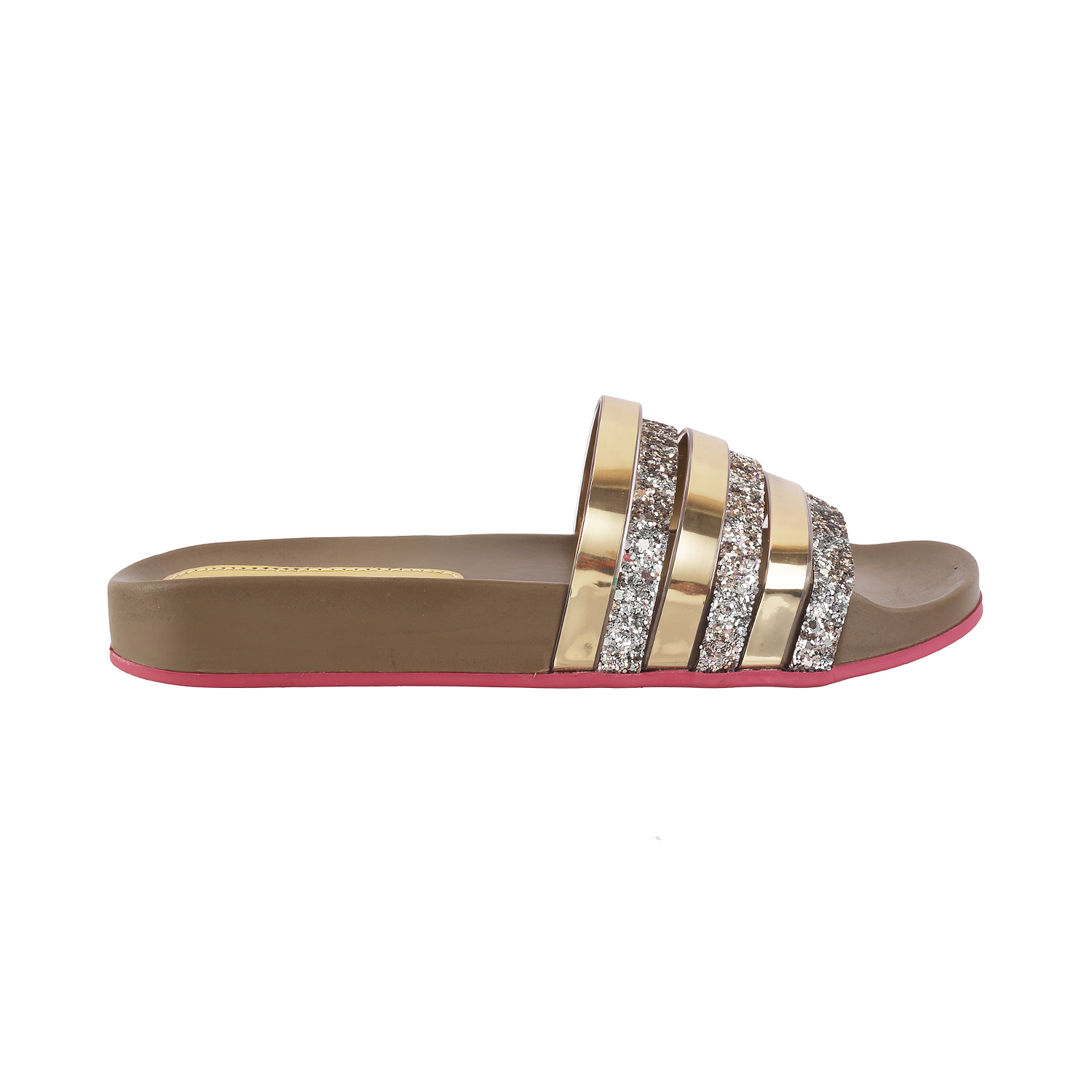 Dual-toned Metallic Slides