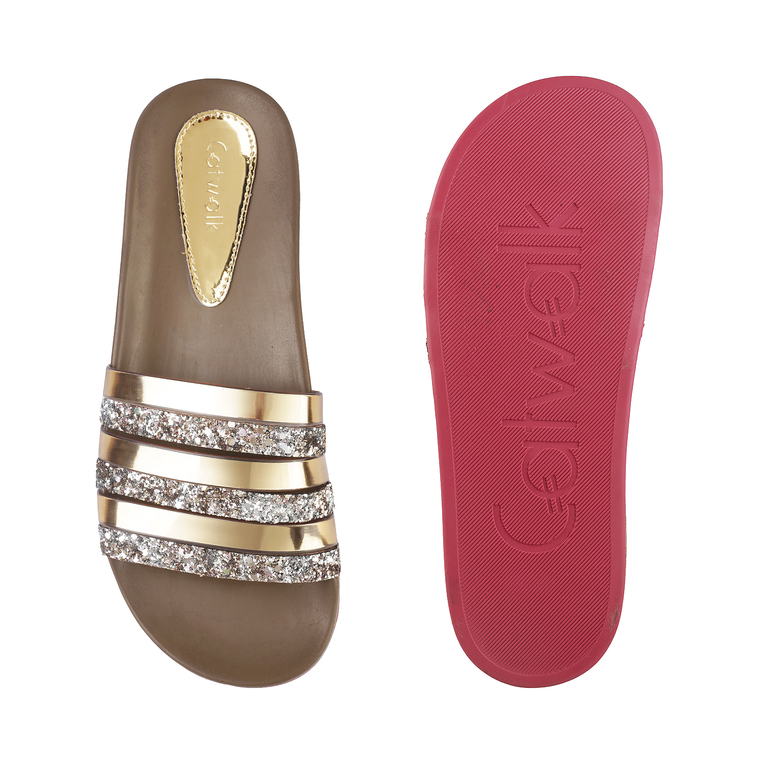 Dual-toned Metallic Slides