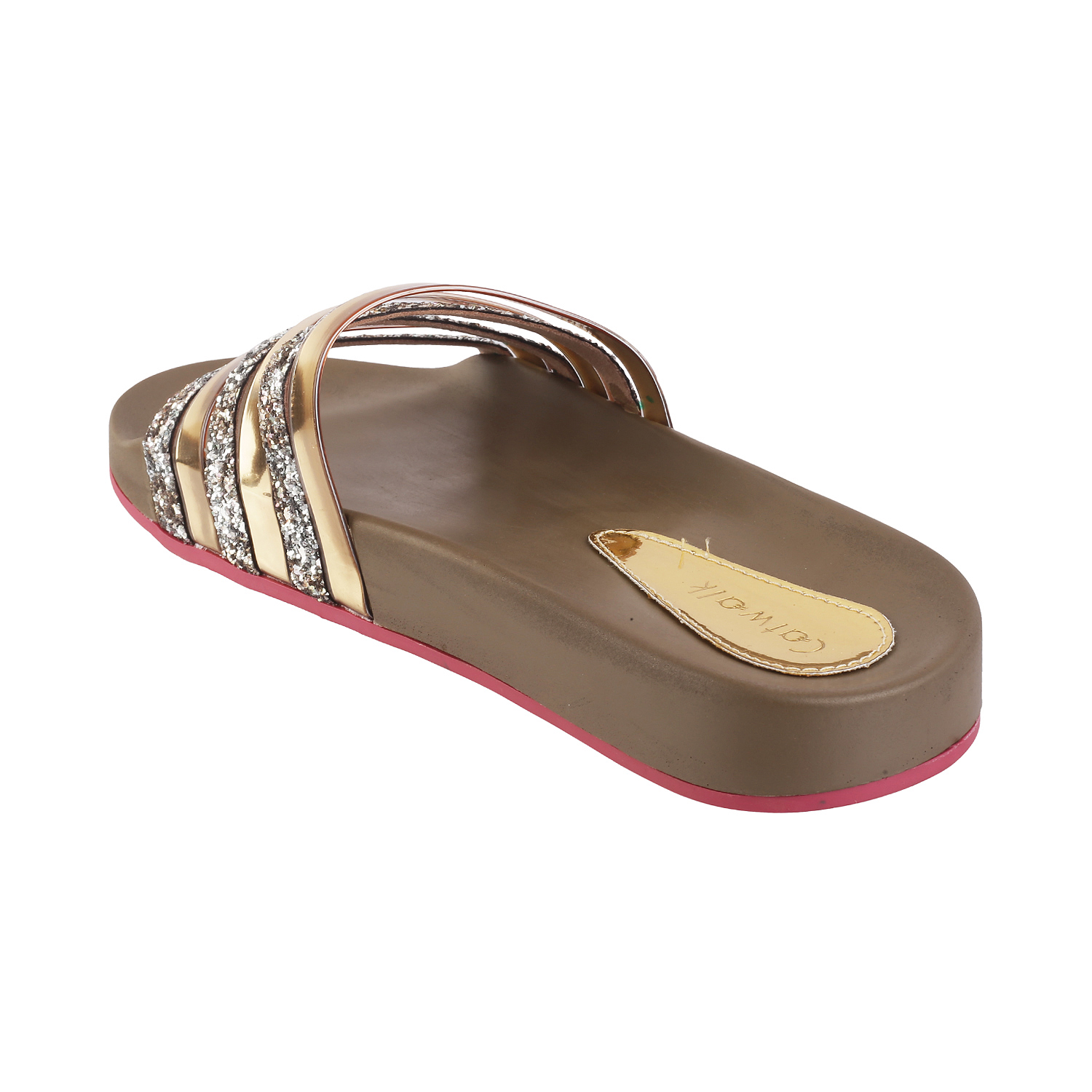 Dual-toned Metallic Slides