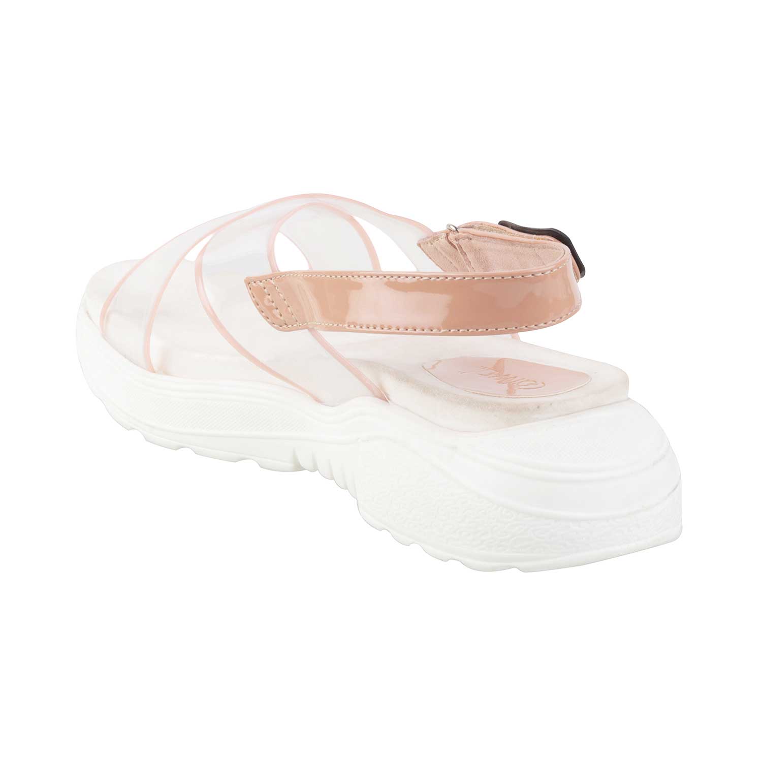 Dual-toned See-through Sandals