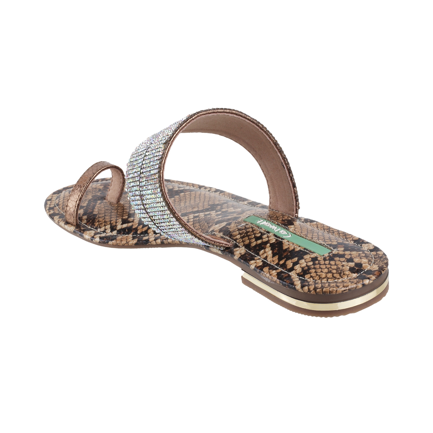 CATWALK | Embellished Toe Ring Flats