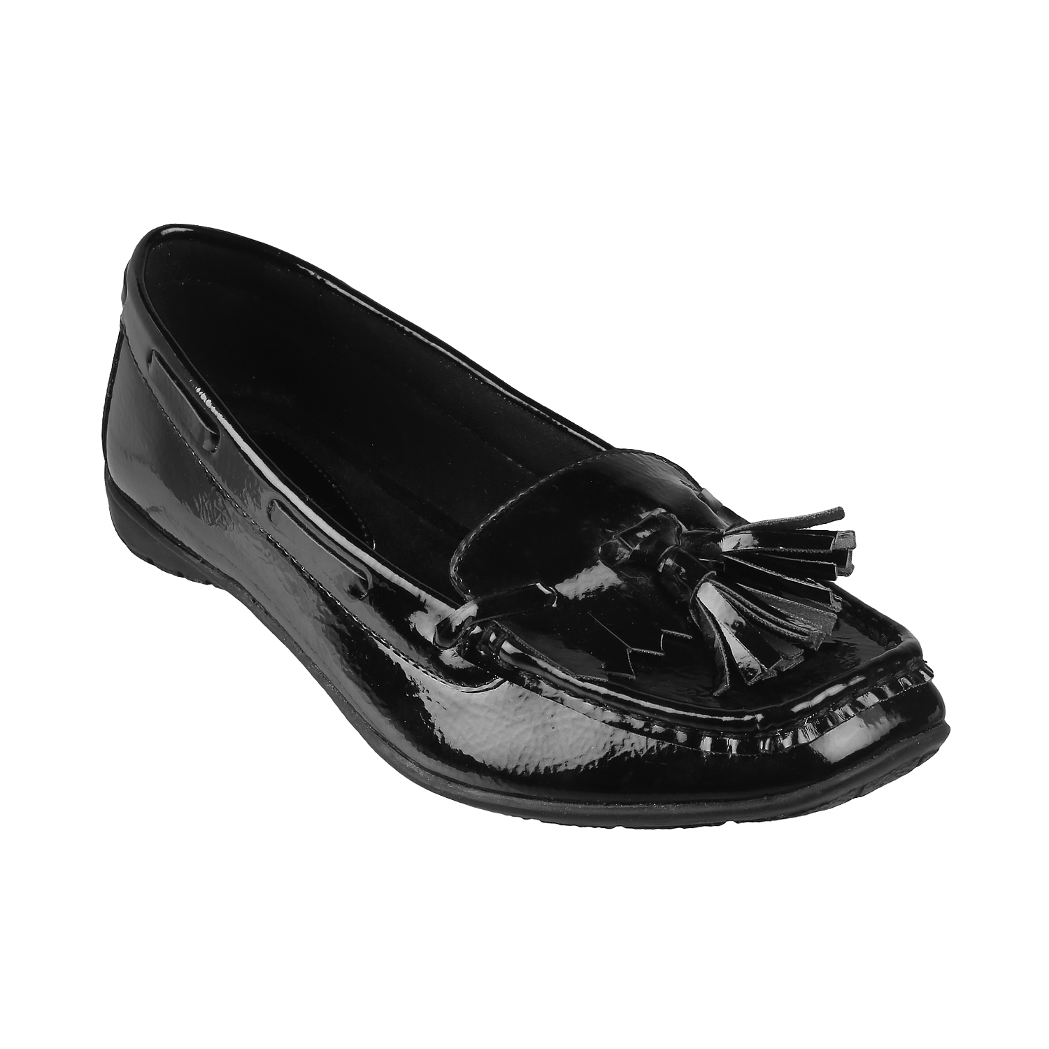 CATWALK | Pure Leather Fringed Loafers