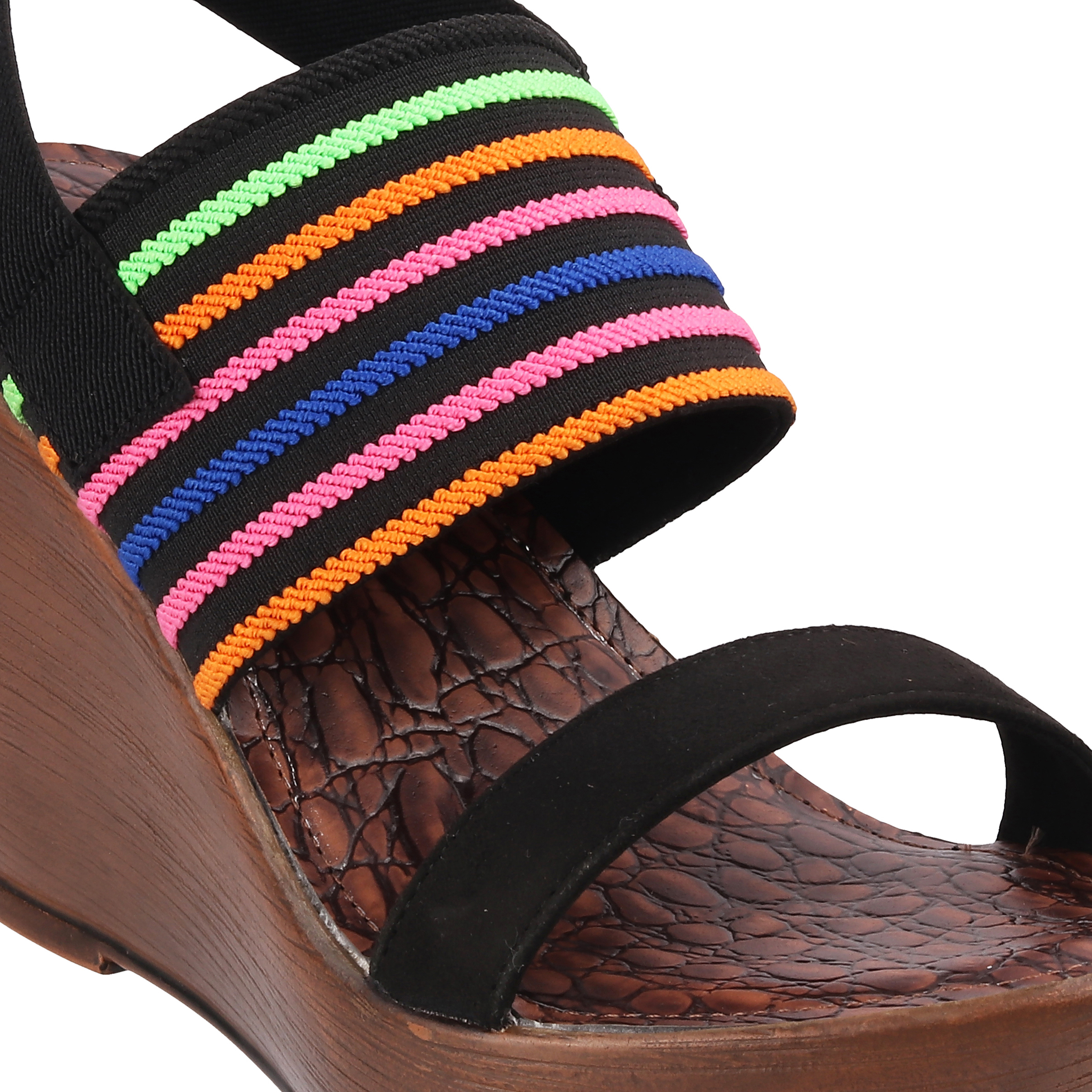 Elastic Ankle Strap Sandals