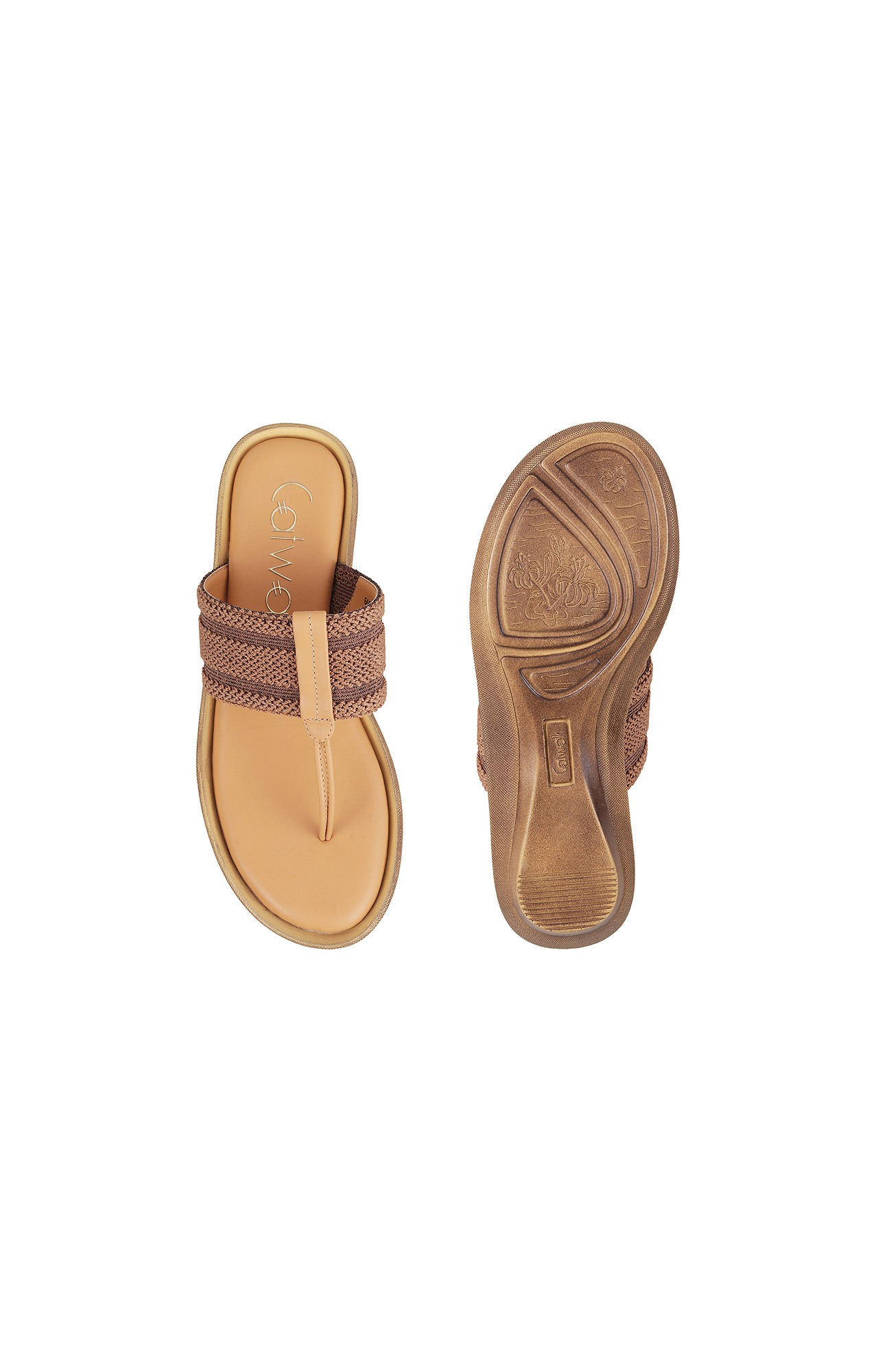 Women Stylised Platforms Brown Sandals