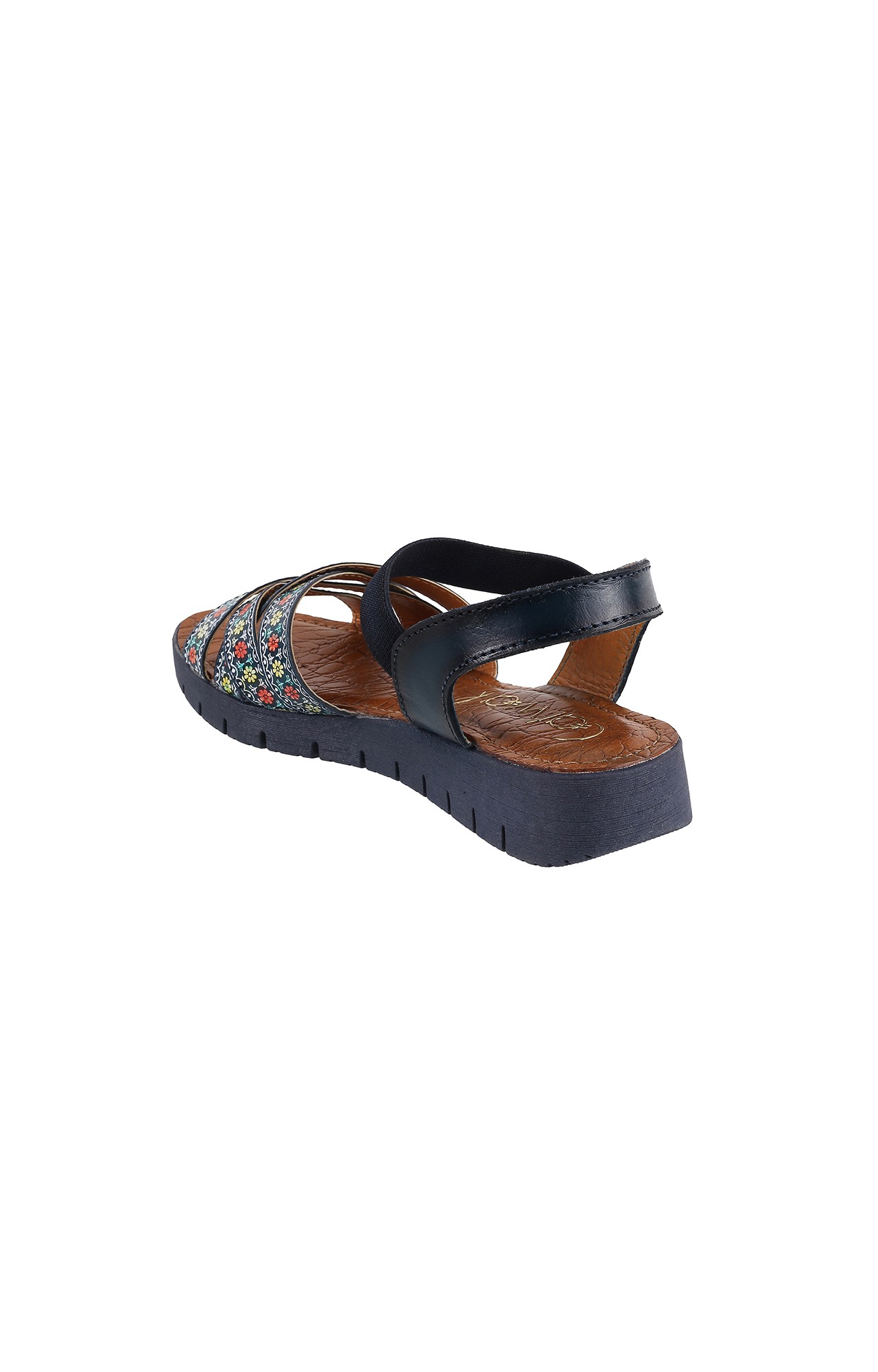 Women Stylised Platforms Blue Sandals