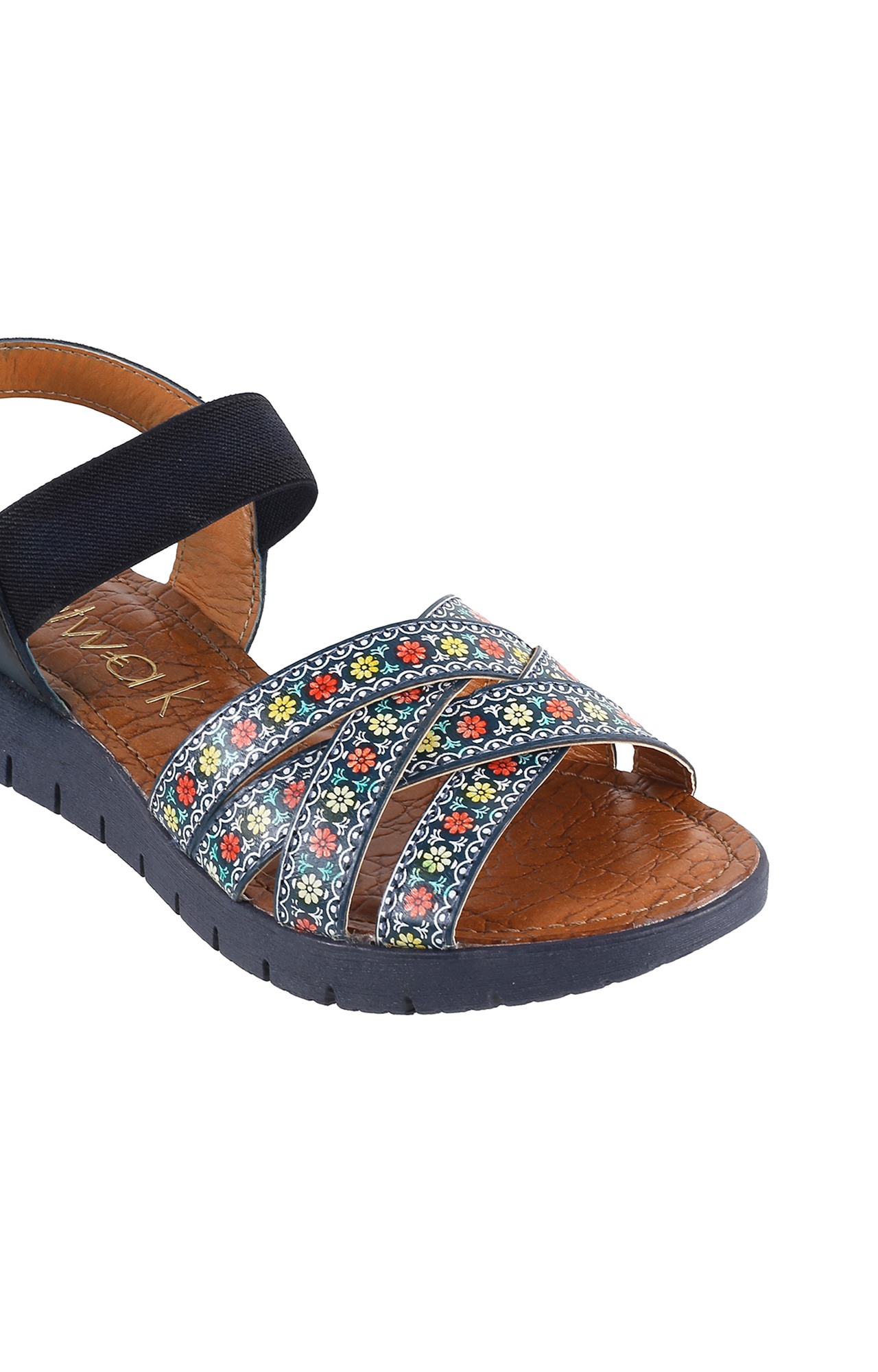 Women Stylised Platforms Blue Sandals