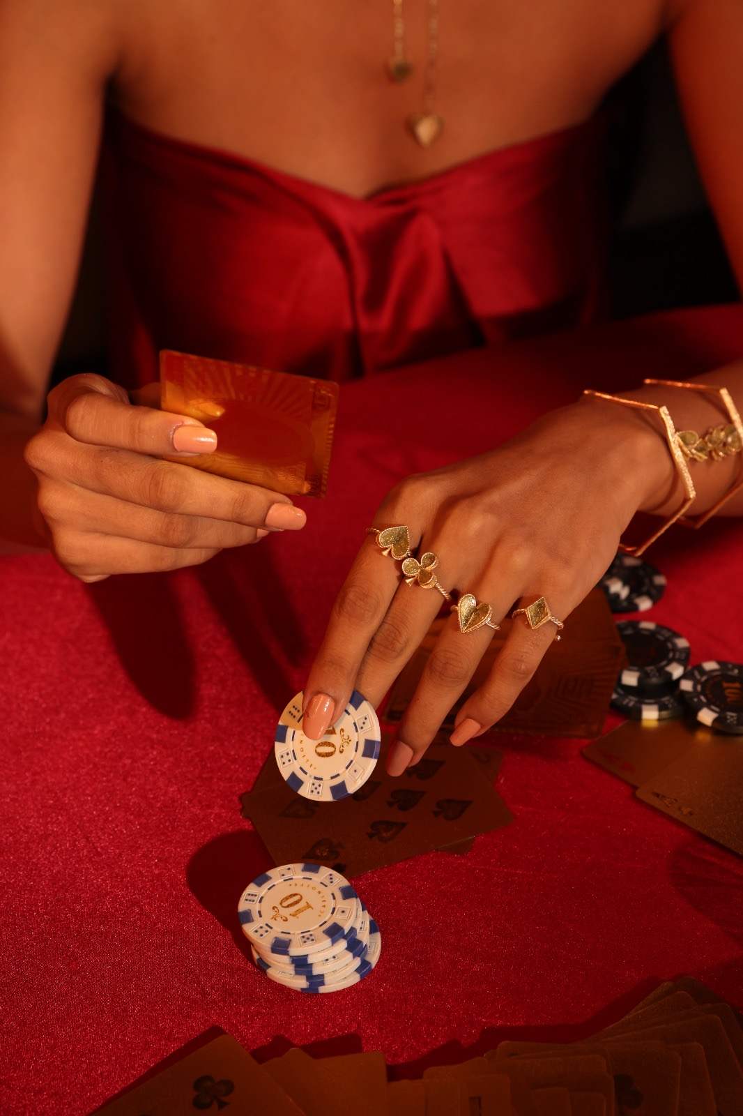BeDecked Gold Club Ring
