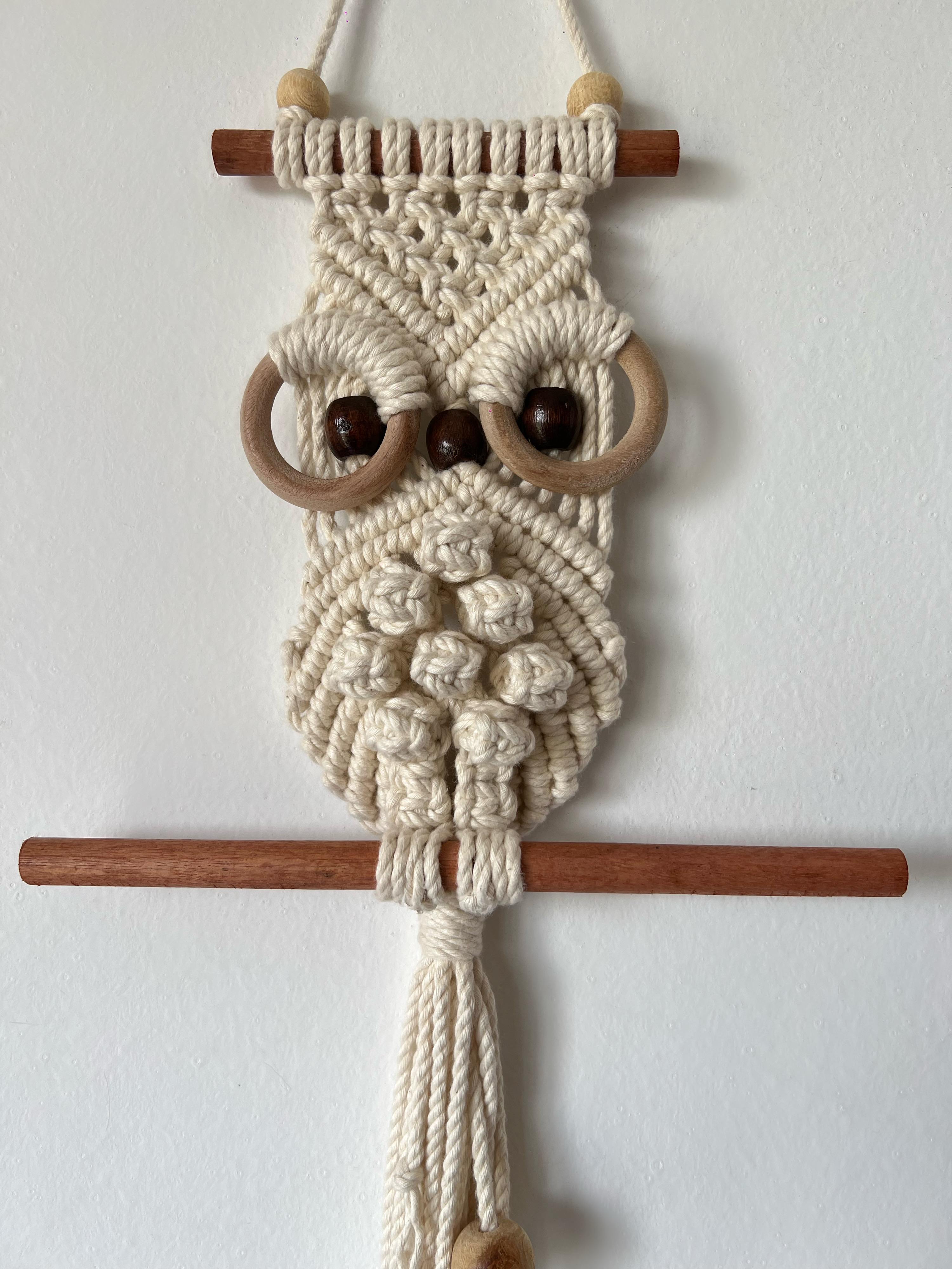 Mini Owl Wall Hanging