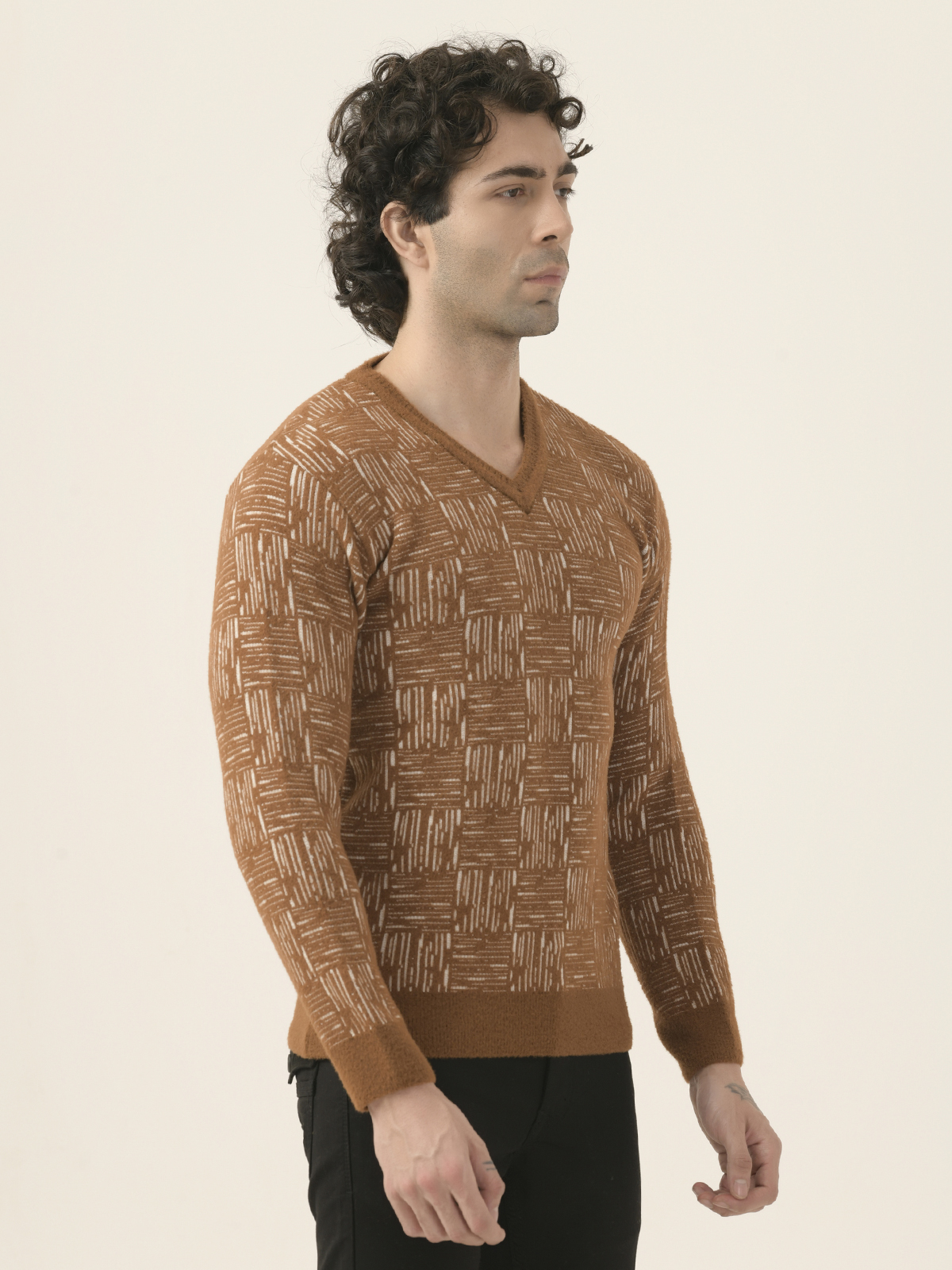 Albion Mens Winter Multi Sweaters
