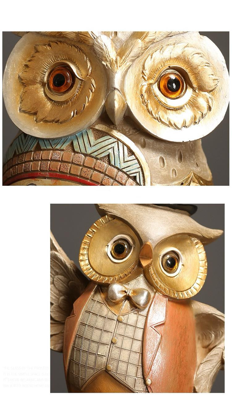 Charming Owl Decorative Owl