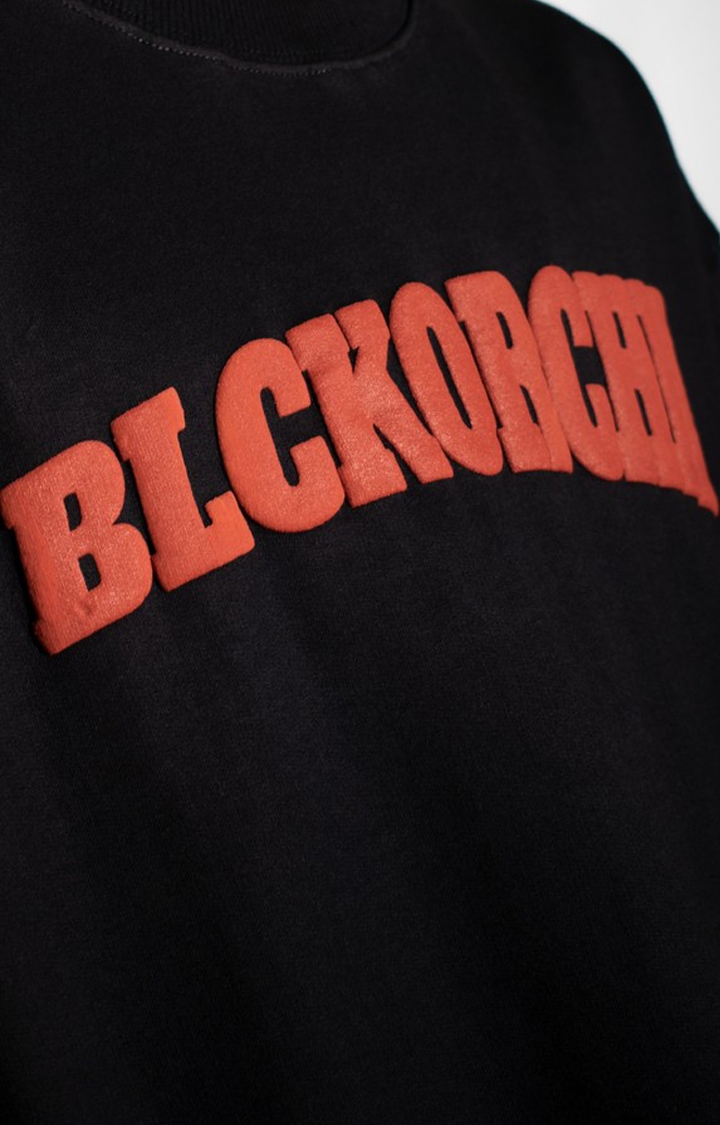 Blckorchid | Unisex Chameleon Black Cotton Printed Oversized T-Shirt 2