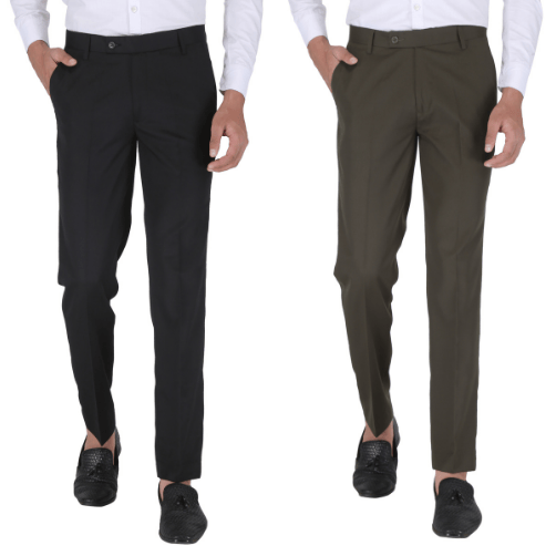 Cream Solid Trousers - Selling Fast at Pantaloons.com