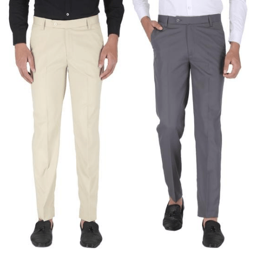 Men Elegant Cream Pant | Office Formal Trouser | Casual Men Pant | Sainly–  SAINLY