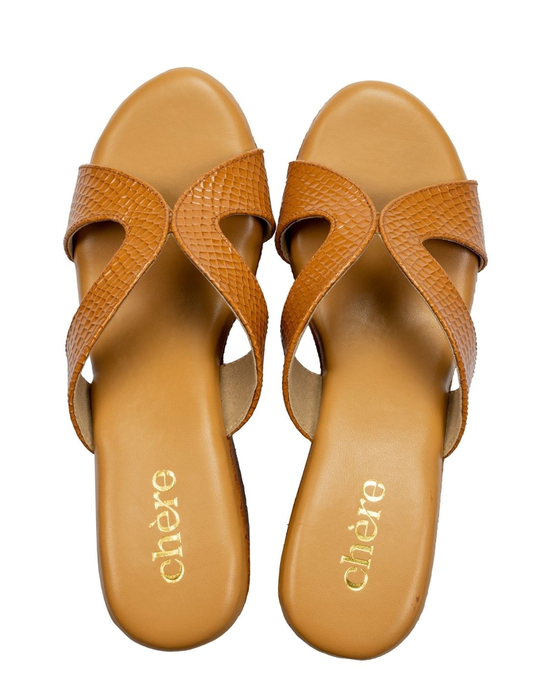 Chere | CHERE Premium Women Shimmery encrusted Slide 2