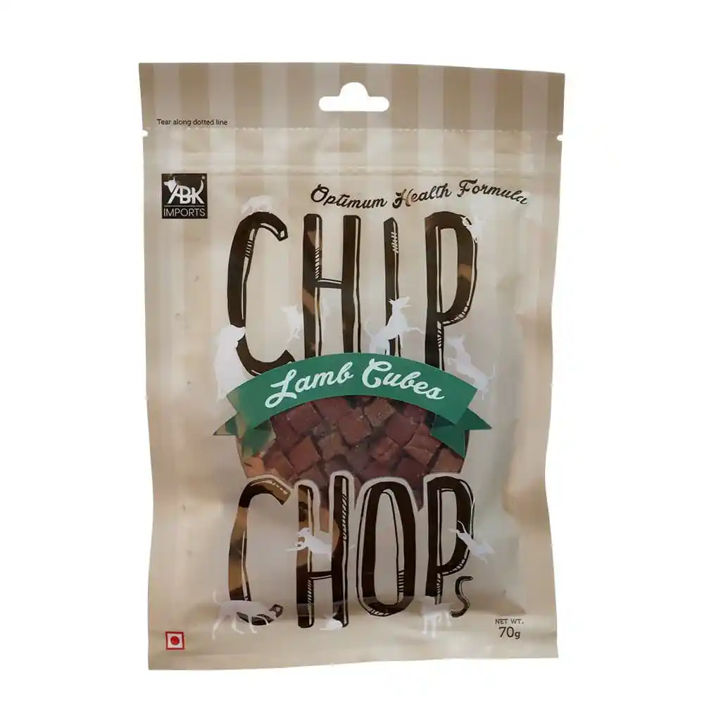 Chip Chops Lamb Cubes Dry Dog Treats - 250 g