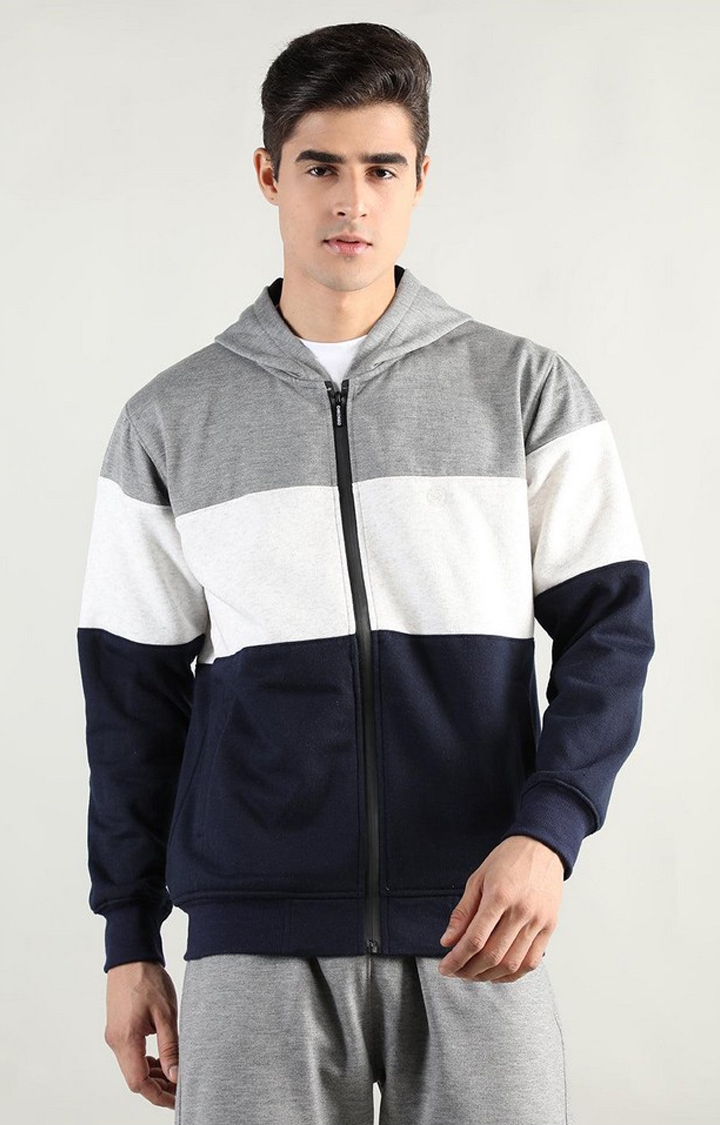 Men's Grey Winter Sports Stylish Activewear Jackets
