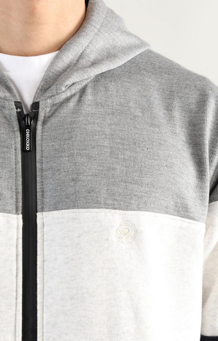 Men's Grey Winter Sports Stylish Activewear Jackets