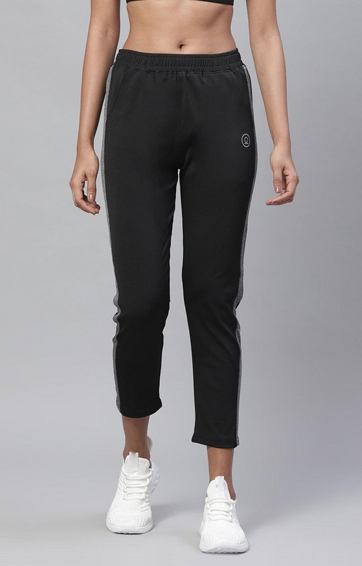 Buy HRX By Hrithik Roshan Women Straight Fit Pure Cotton Track Pants - Track  Pants for Women 21772672 | Myntra