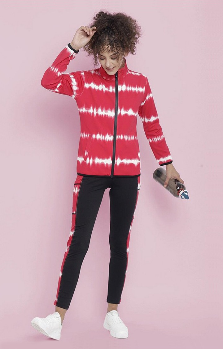 Women's Lightweight Printed Zipper Jacket