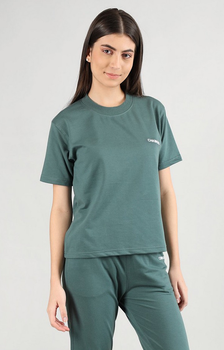 Women's Terry Cotton Outdoor T-Shirt