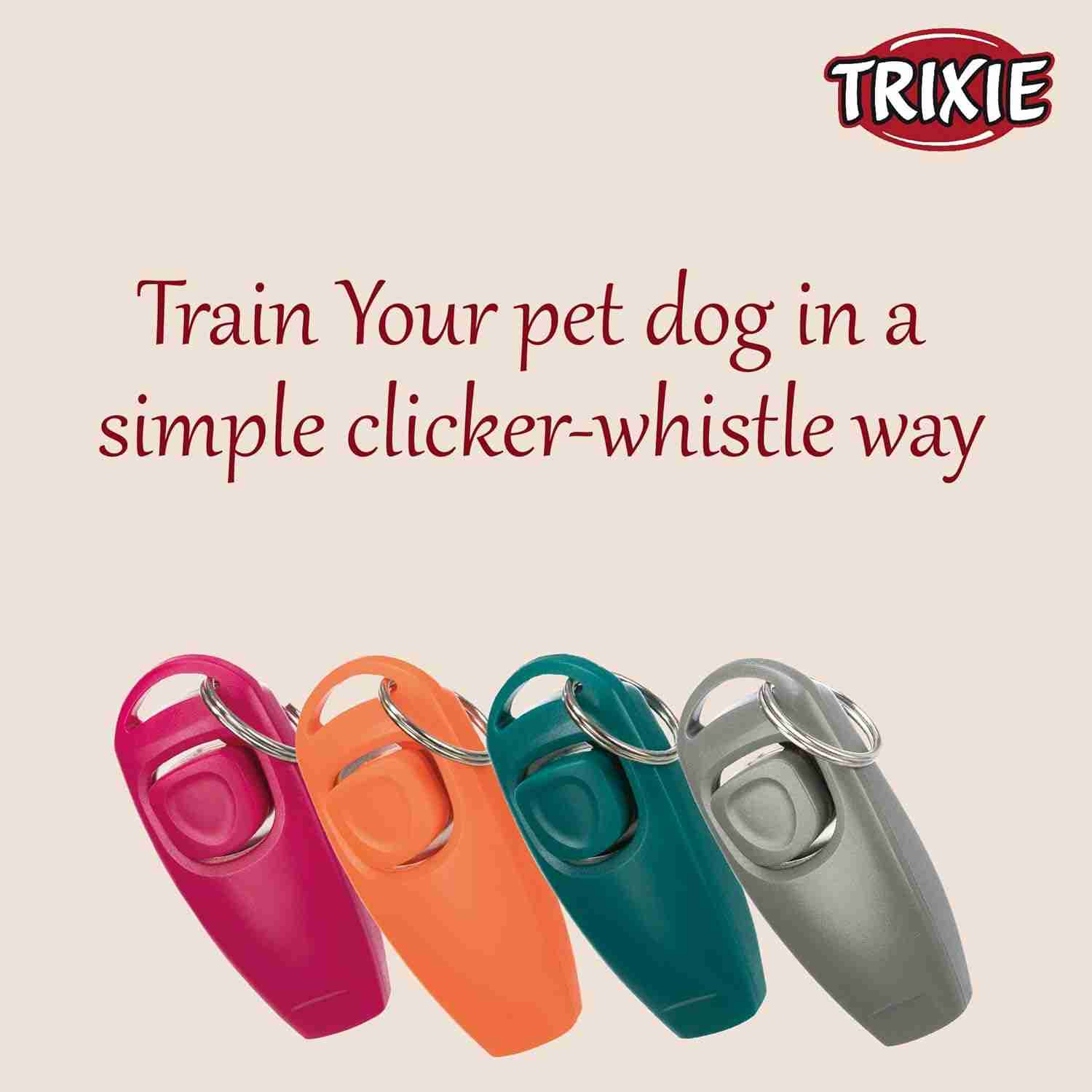Trixie Clicker-Whistle for Dog, 8cm