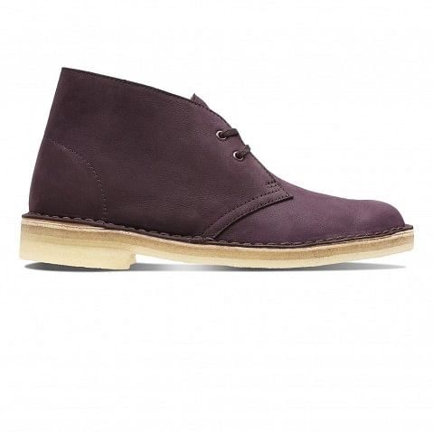 Clarks boots womens purple hotsell