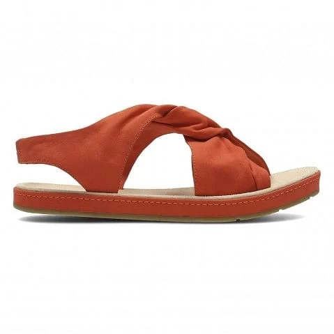 Women s Orange Nubuck Sandals