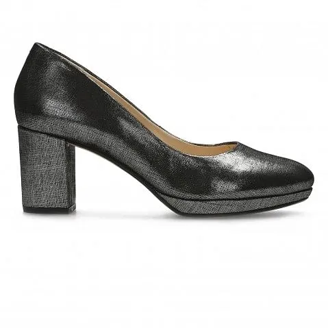 Dark grey block heels sales