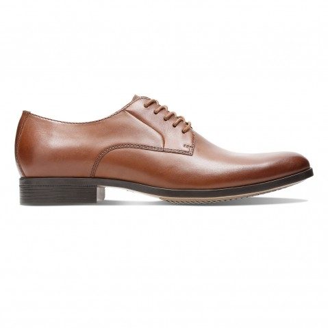 Men's Brown Leather Formal Lace-ups