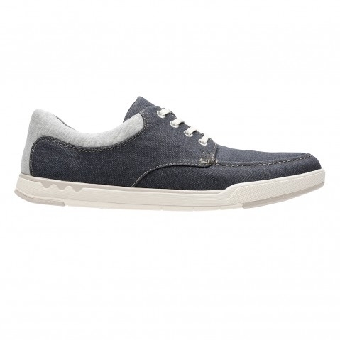 Clarks | Men's Grey Casual Lace-ups 0