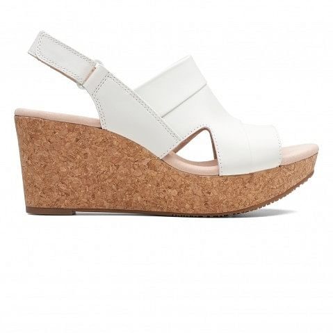 Women's White Wedges