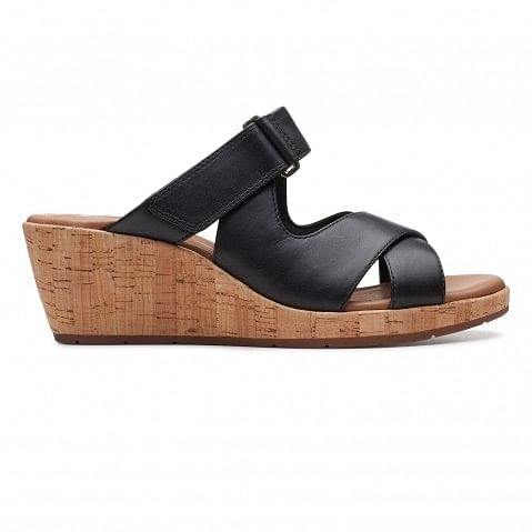 Clarks wedge sandals clearance