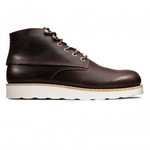 Burgundy Leather Men s Boots