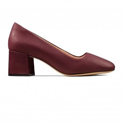 Clarks red heels new arrivals