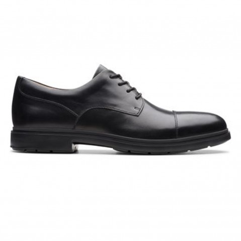 Men's Black Leather Formal Lace-ups